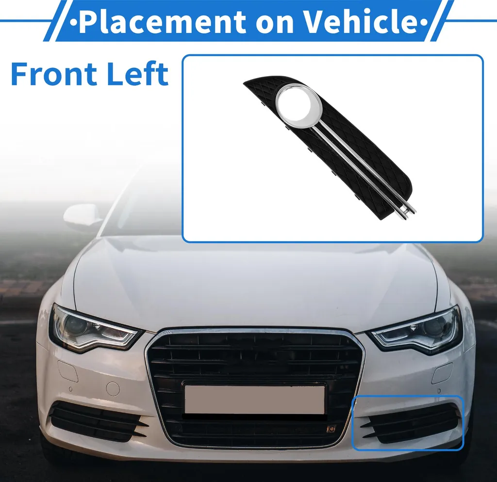 Insert de pare-chocs avant gauche pour antibrouillard Buick - 4