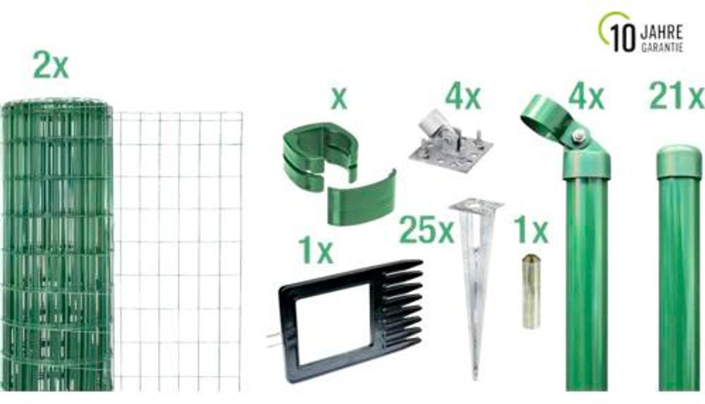 Alberts 669232 Fix-Clip Pro comme set complet de clôture, Image du produit 