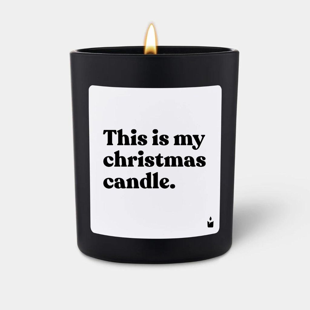 ChattyCandles Duftkerze Flowery This is my christmas candle.