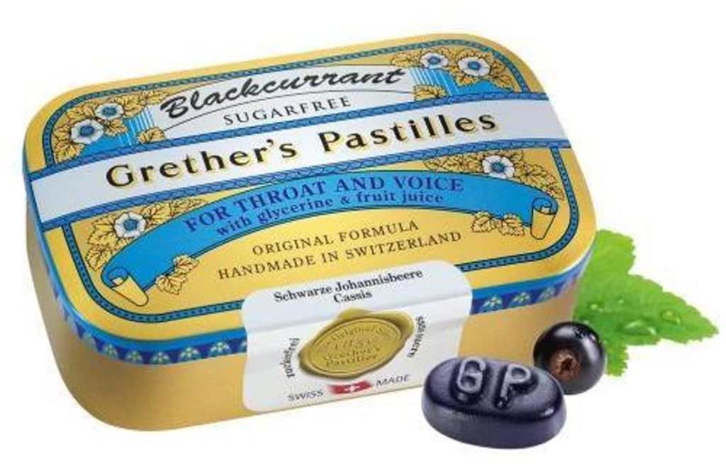Grethers Blackcurrant Silber zf.Past.Dose 110 g