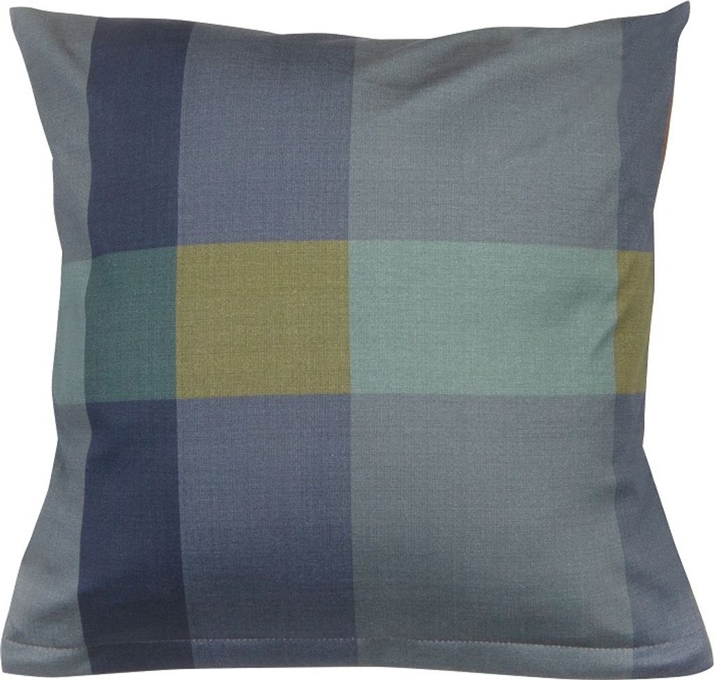 Kissenbezug, Kissenbezug aus 100 % Baumwolljersey, 40x40cm 2432 Buntes Schachbrettmuster