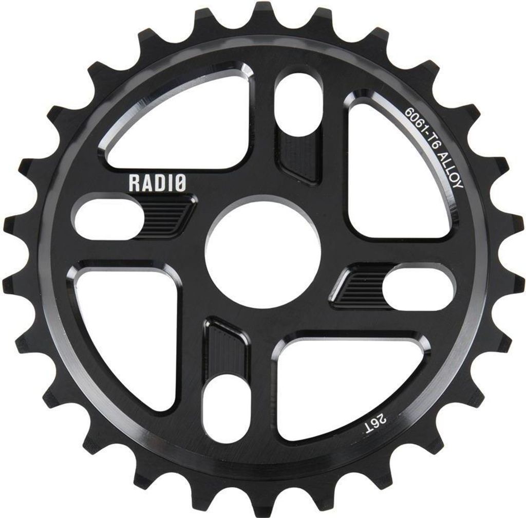 RADIO Kettenblatt "Axis", 25Z., black Produktbild 
