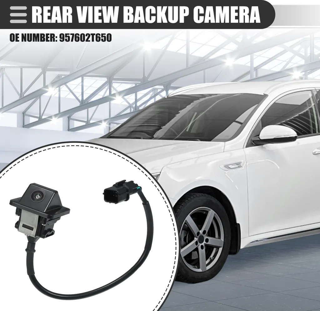Caméra de Stationnement Arrière pour Kia Optima 2014-2016 Métal et ABS