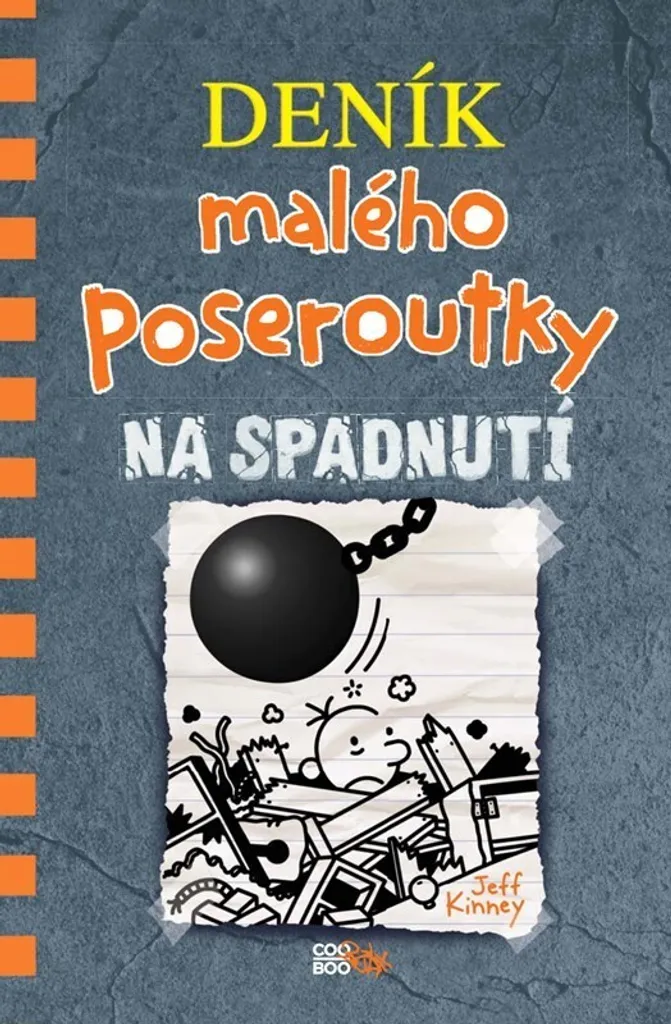 Livre Na spadnutí Jeff Kinney idéal pour lecture du soir 8-12 ans