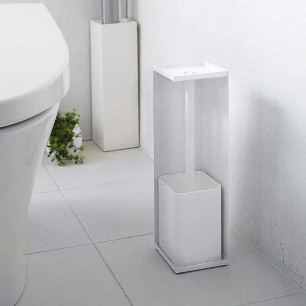 Support papier toilette blanc sans perçage : fixez votre porte-papier