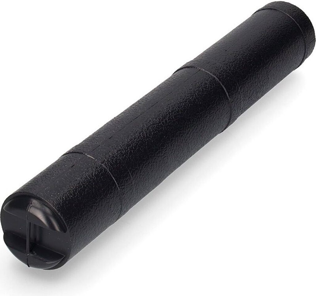 3-türiger erweiterbarer Türrahmen von 40 bis 75 cm, ø 65 mm, schwarze Farbe