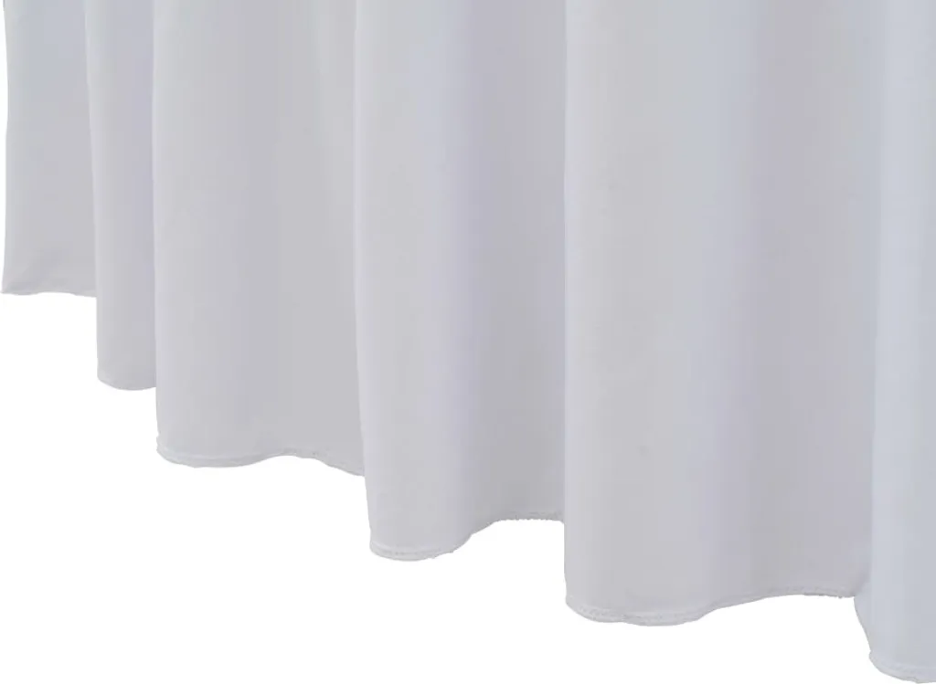 Nappe de Réception Stretch 150x74 cm Idéale Mariage et Buffet - 2 Packs - 2