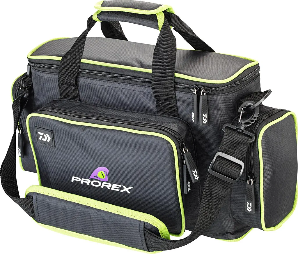 Sac de Pêche Carnassiers DAIWA Prorex M idéal pour Bateau et Bord de Mer