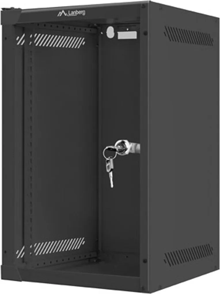 Lanberg WF10-2309-10B: Armadio Rack Professionale per Ufficio 9U 10"