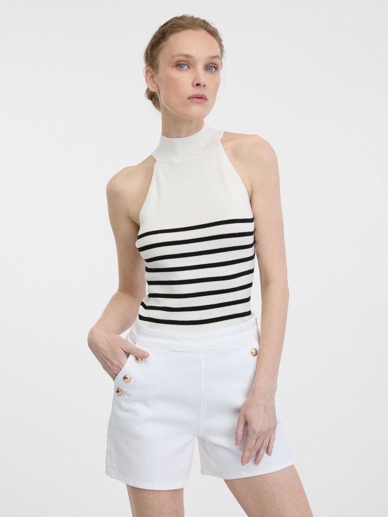 Orsay Weißes Damen Tanktop 1000613000000__L