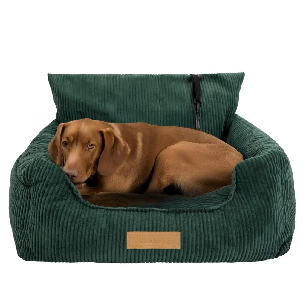 Trasportino, cuccia 2in1 Dogeste Comfi – verde - 4