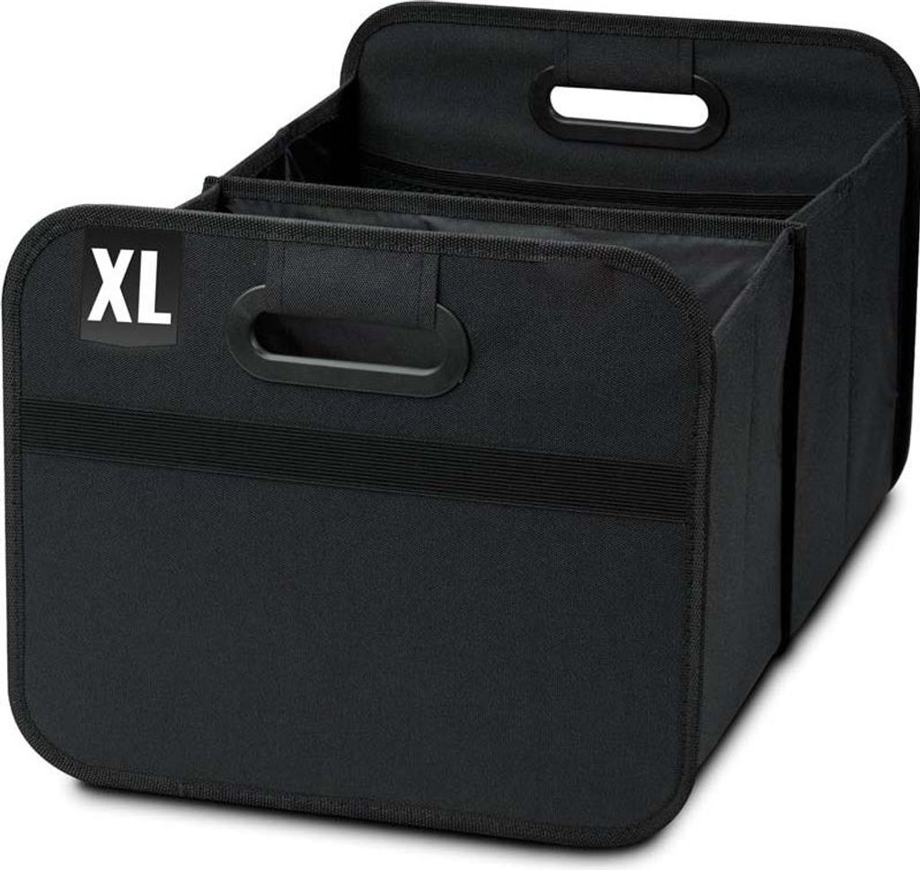 Kofferraum Organizer XL – Kofferraumtasche XL mit viel Stauraum – Geräumige & Pflegeleichte Faltbox – Auto Zubehör Innenraum Organizer – ...