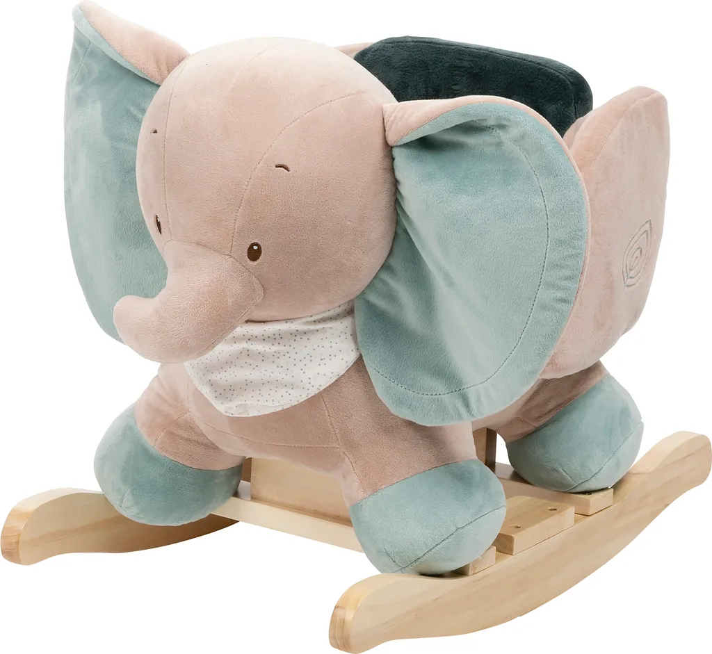 Siège à bascule Eléphant Axel et Luna pour l'éveil et l'équilibre bébé