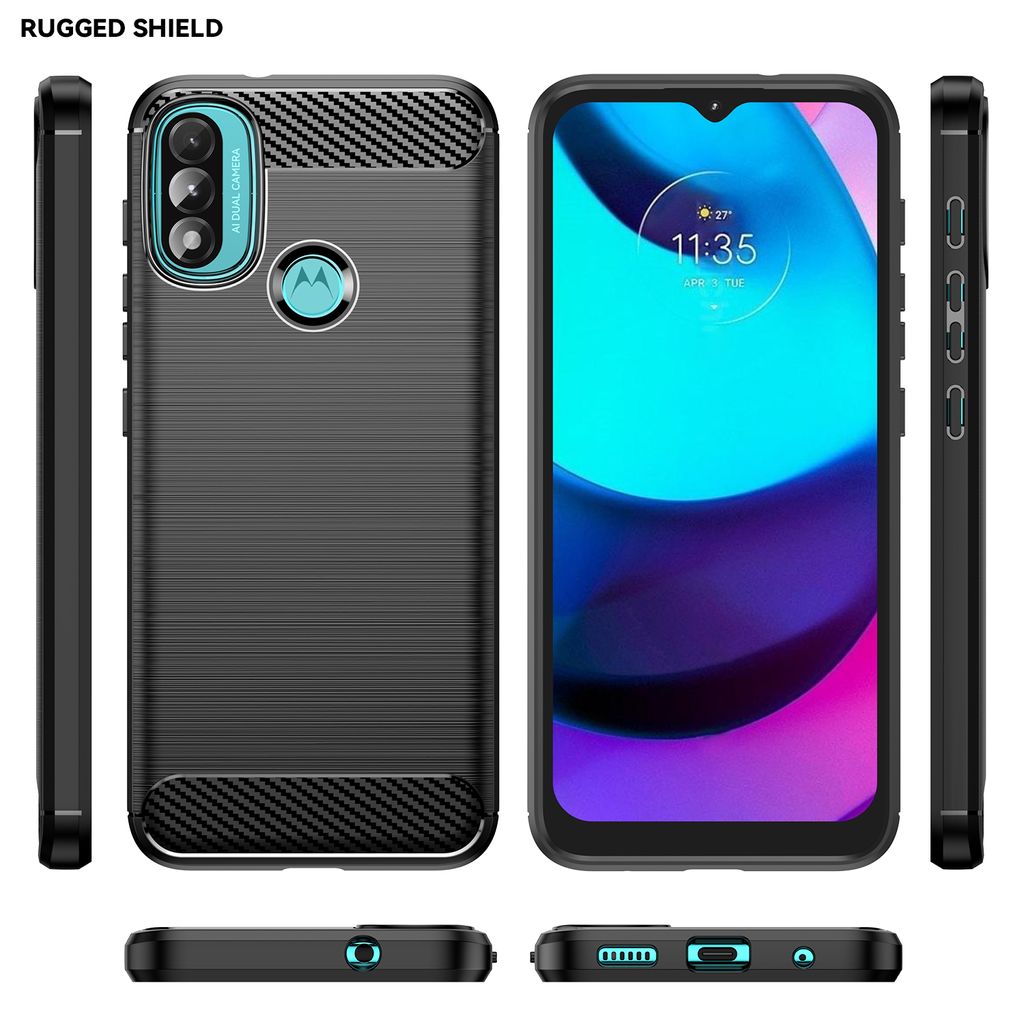 Custodia Per Moto E20/Moto E30/Moto E40 XT2155 Con Vetro