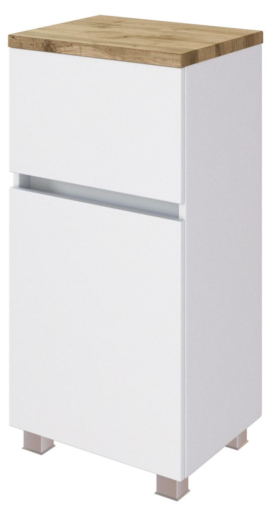 Basera Badezimmer Unterschrank Ninette 40 cm breit, weiß