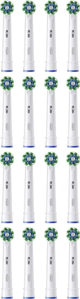 Oral-B CrossAction 16 Ricambi Originali - Tecnologia X-Shape Angolata