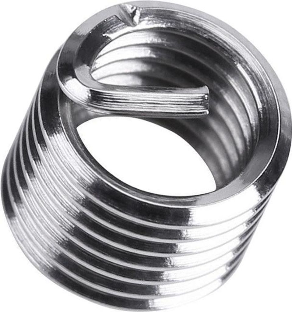 15-teiliges metrisches Gewinde-Reparatureinsatz-Set M5 M6 M8 M10 M12 M14 Helicoil Car Pro Spulenwerkzeug * 1,25