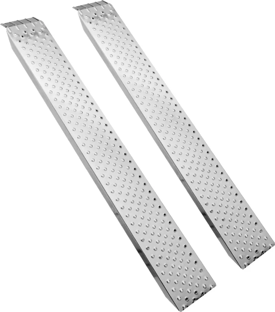 Coppia Rampe Carico Moto e Quad 150x22,5cm Portata 400kg Totali