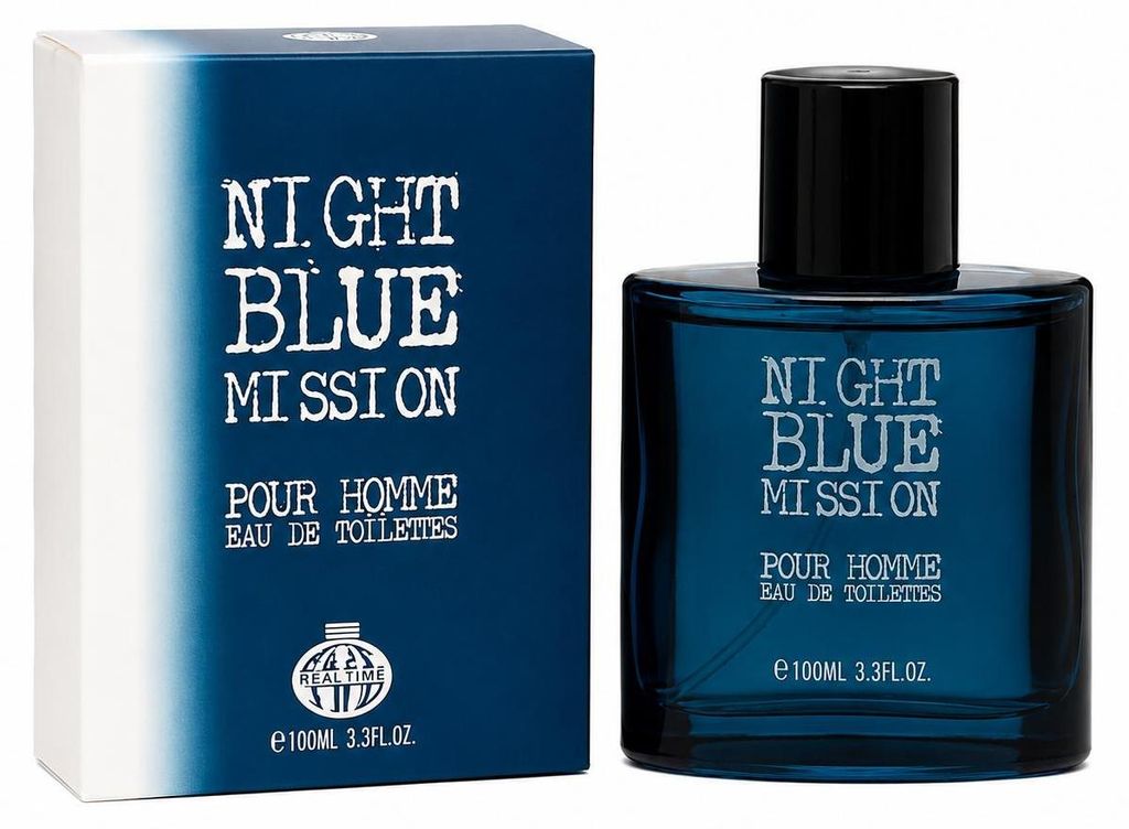 Real Time Eau de Toilette 100 ml – “Night Blue Mission”