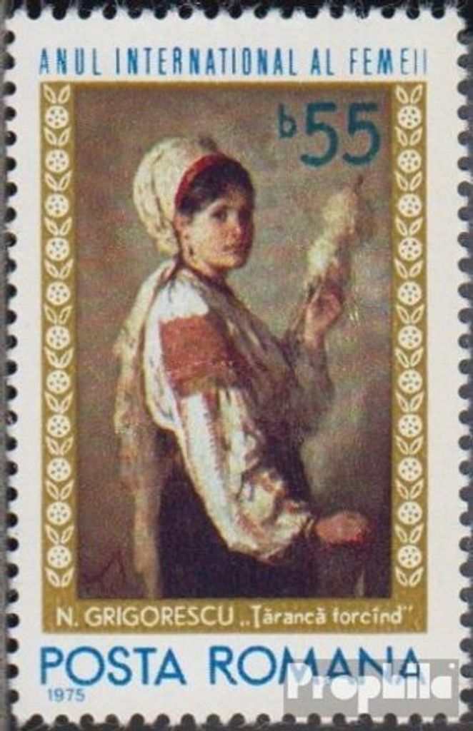 Briefmarken Rumänien 1975 Mi 3255 (kompl.Ausg.) postfrisch Jahr der Frau