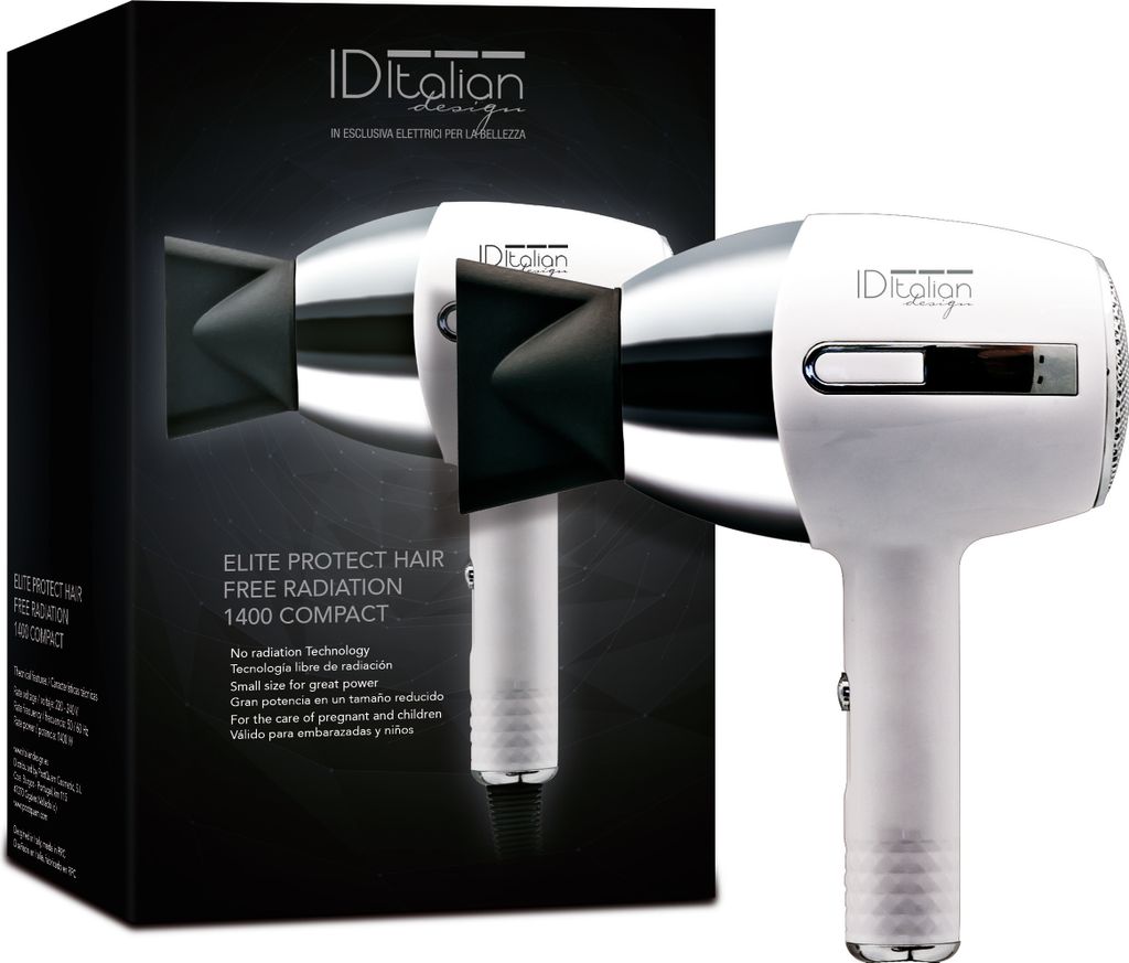 ID Italian IDEGTI1400, AC, Silber, Weiß, Aufhängungshaken, 1,78 m, 1400 W, 150 mm