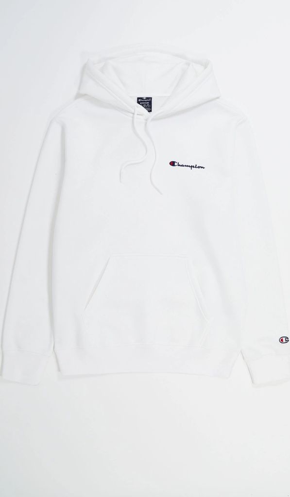 Champion Small Script Logo Fleece Kapuzenpullover Herren