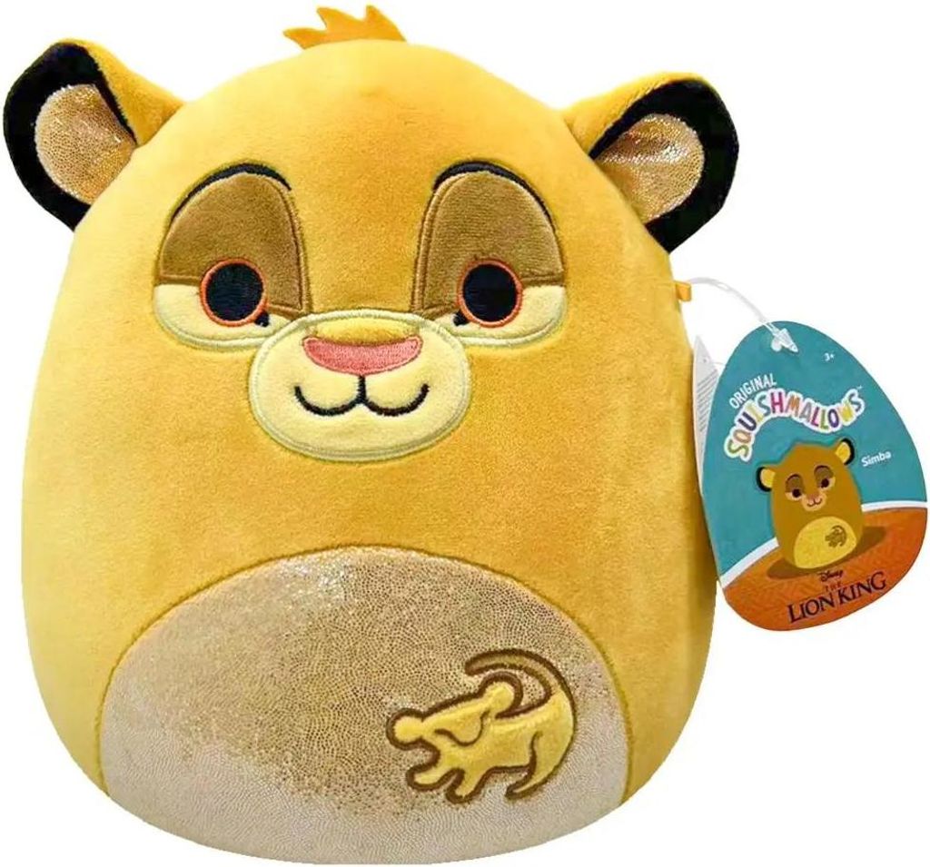 Plyšová hračka Squishmallow Leví kráľ Simba 20 cm Obrázok produktu 