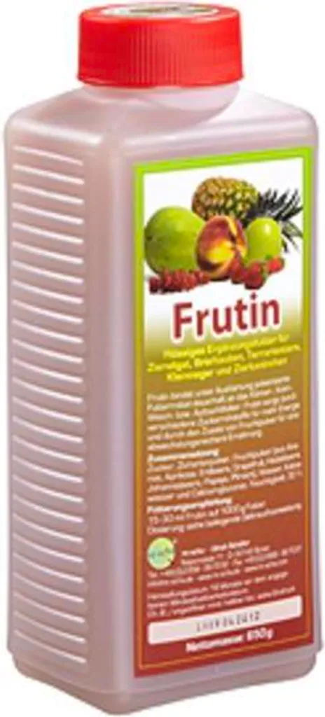 Additivo Frutin 660g Liquido per Uccelli - Aroma Extra per Cibo