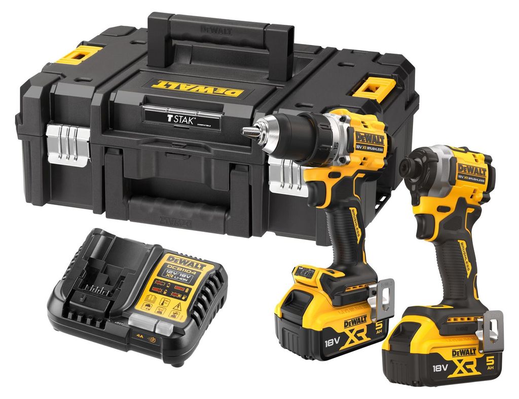 DEWALT Akku-Kombopack 18V 5 Ah, 2-teiliges Set Produktbild 