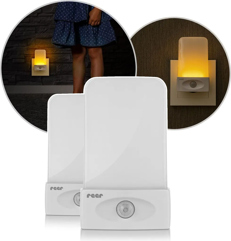 Reer Night Guide Veilleuse LED à Détection de Mouvement Intelligente