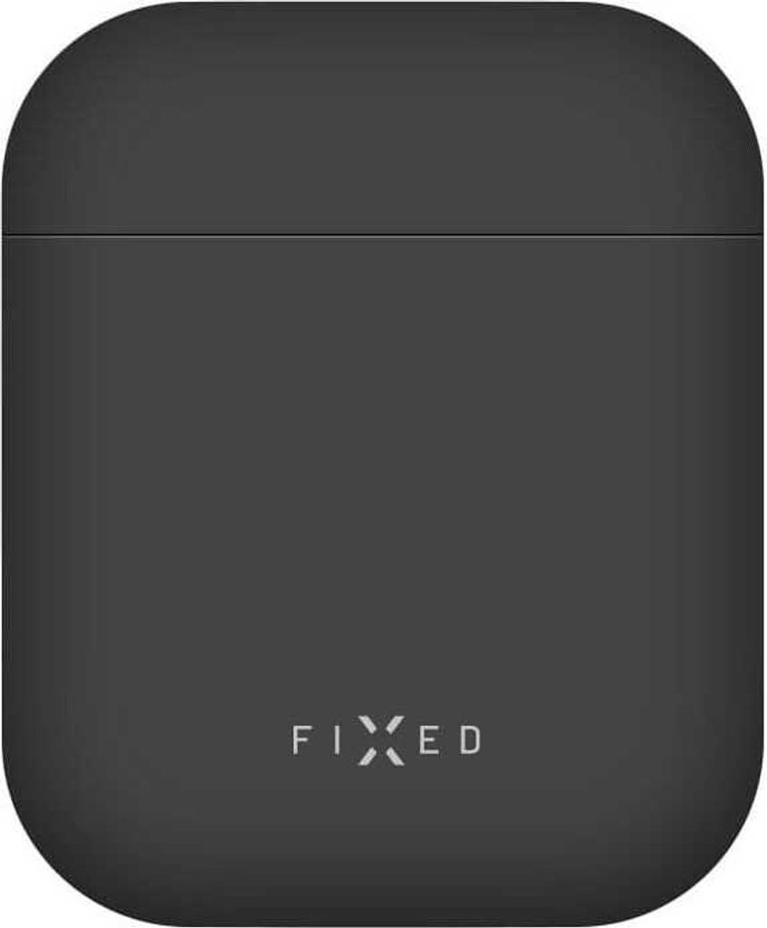 Schutzhülle Fixed Silky für Apple AirPods, Schwarz