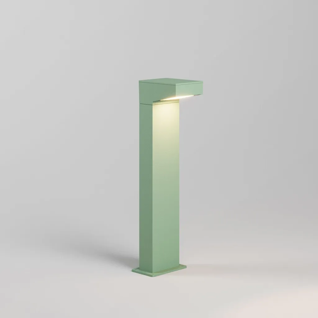 Borne Lumineuse Asymétrique Forward 13W LED 3000K Sauge IP65 Extérieur