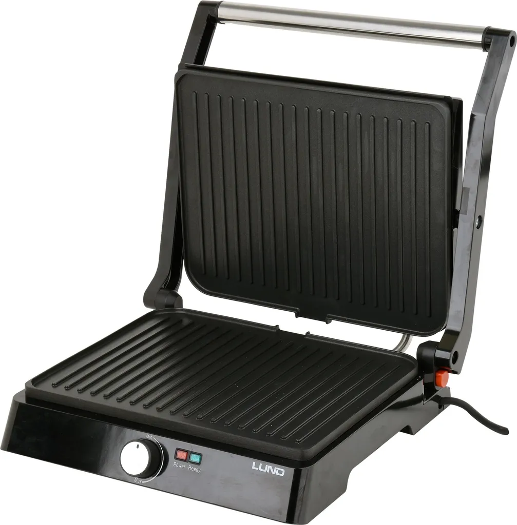 Barbecue électrique 2000W avec grille de table 29x23 cm - Cuisson Rapide