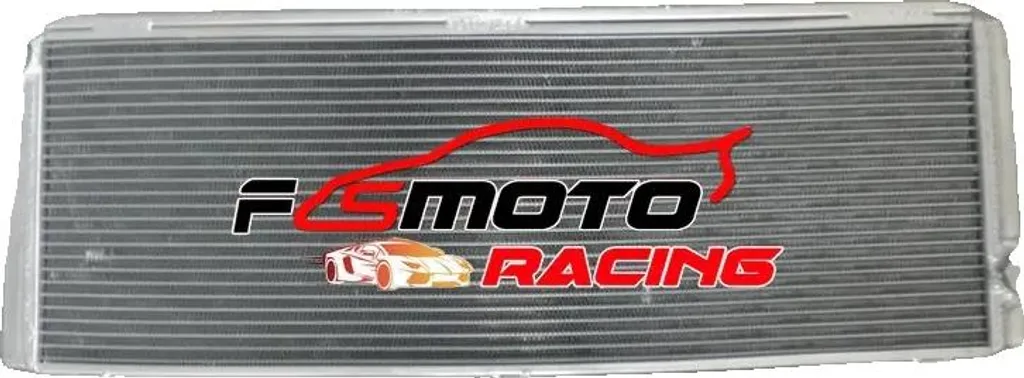 Intercooler en Aluminium 40mm - Échangeur Thermique avec Entrée 1,5 Pouce