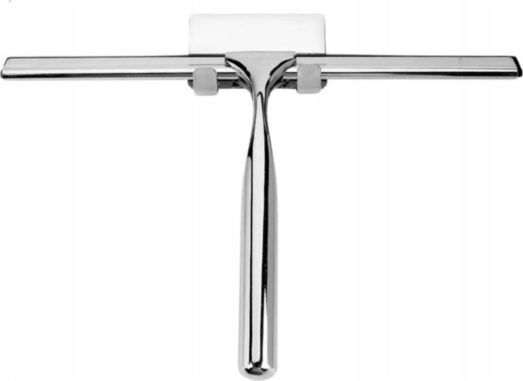 Delvant QUES Abzieher Dusche Badezimmer Duschwandabzieher Fensterabzieher mit Haken Badabzieher Chrom