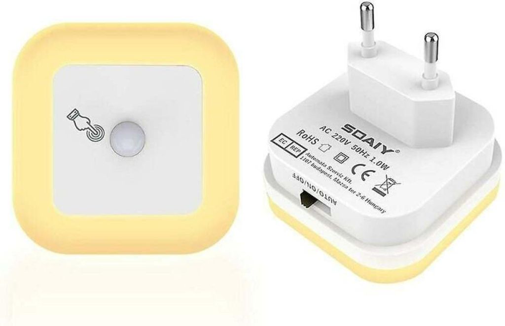 Dimmbares LED-Nachtlicht mit Bewegungssensor, stufenlos einstellbarer Helligkeit und 3 Modi (Auto/Ein/Aus), Ausrichtungslicht. Geeignet für Kinder...