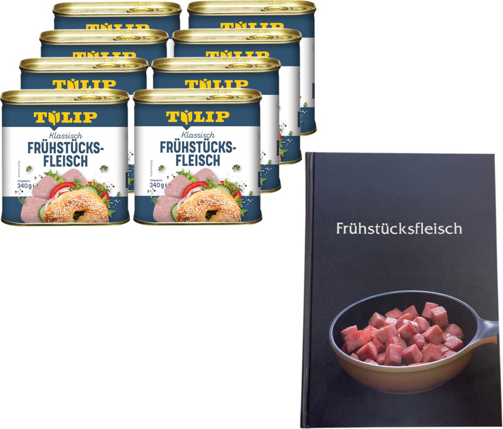 TULIP 8x Frühstücksfleisch Schwein 340g Dänische Produktbild 