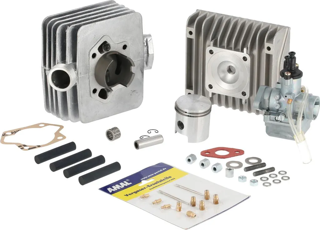 Réparation Performance Simson S70 S83 : Kit Cylindre 70cc Carburateur AMAL