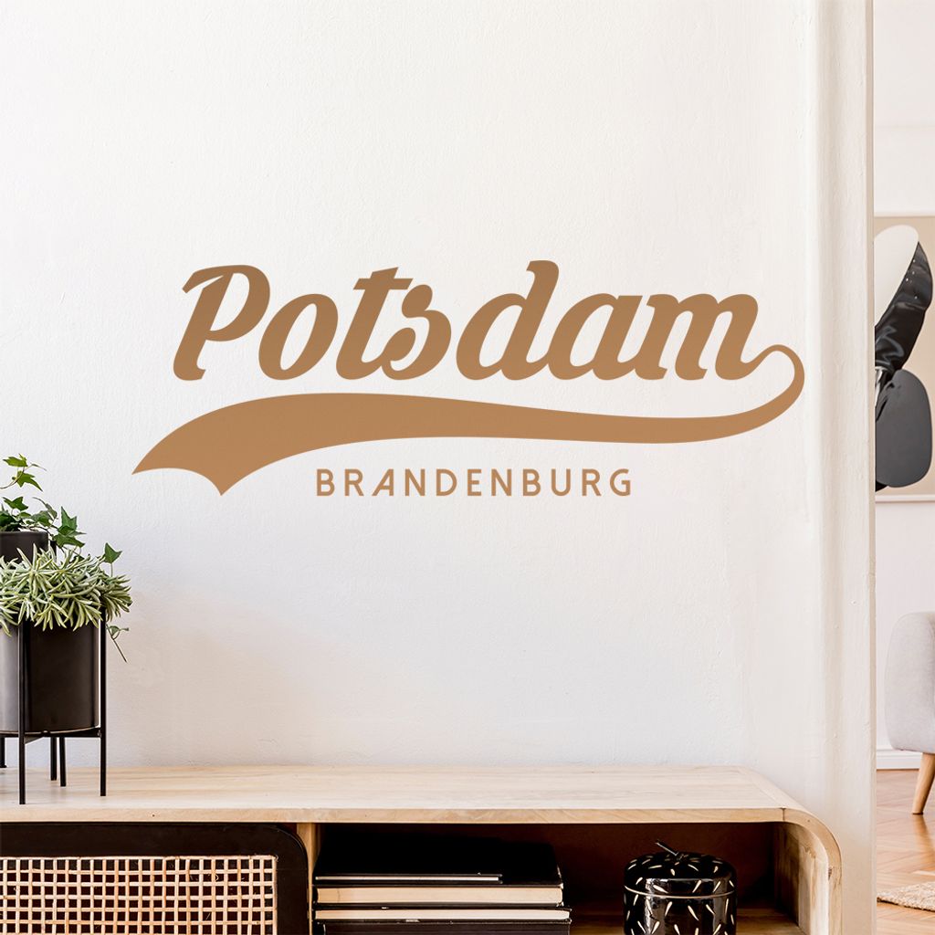 Potsdam Brandenburg Wandtattoo Wandaufkleber Wall Sticker - Dekoration, Küche, Wohnzimmer, Schlafzimmer, Badezimmer