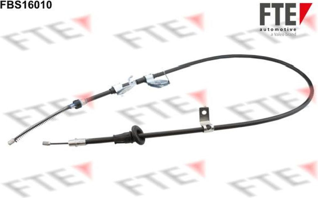 FTE Handbremsseil Seilzug Feststellbremse für MITSUBISHI COLT VI (Z3A, Z2A) Hinten Links 9250414