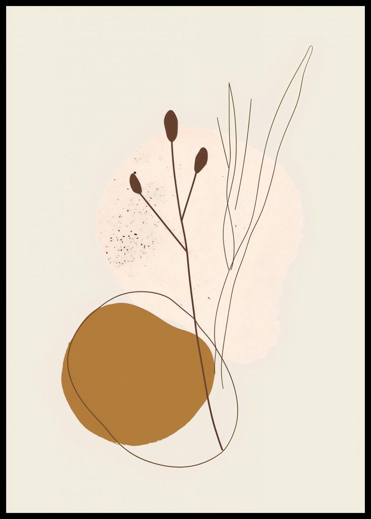 Plakat 59,4x84,1cm Berührung mit der Natur