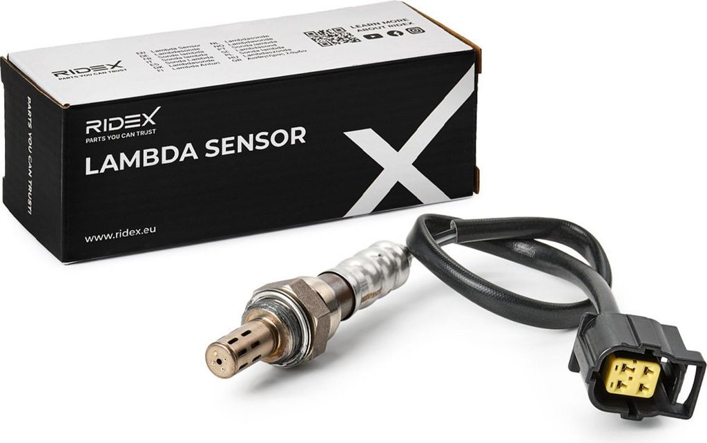 RIDEX Lambdasonde passend für MERCEDES-BENZ C-Klasse Limousine (W204) Beheizt 3922L0884