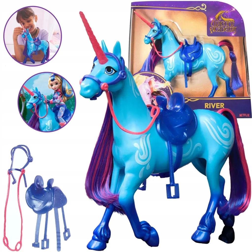 Licorne Spin Master 6071156 Détails Authentiques Académie Licorne