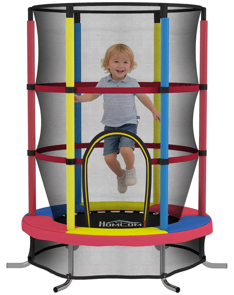 Trampoline sécurisé 160 cm sans risque de chute - Pieds L anti-bascule
