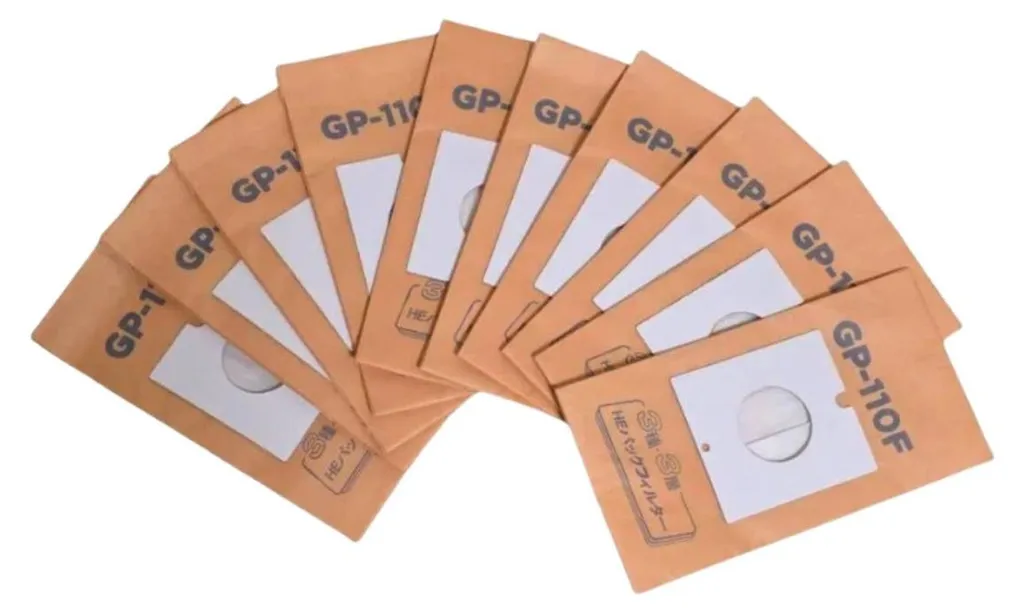 Sacs Hitachi GP-110F anti-déchirure en fibres pour retrouver l'aspiration