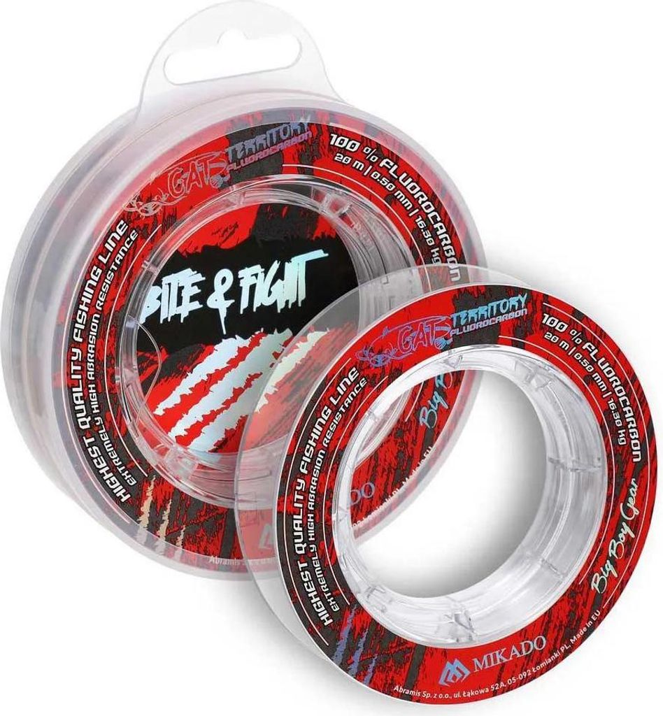 Mikado Cat Territory Flurocarbon 20 M Durchsichtig 0.700 mm Produktbild 