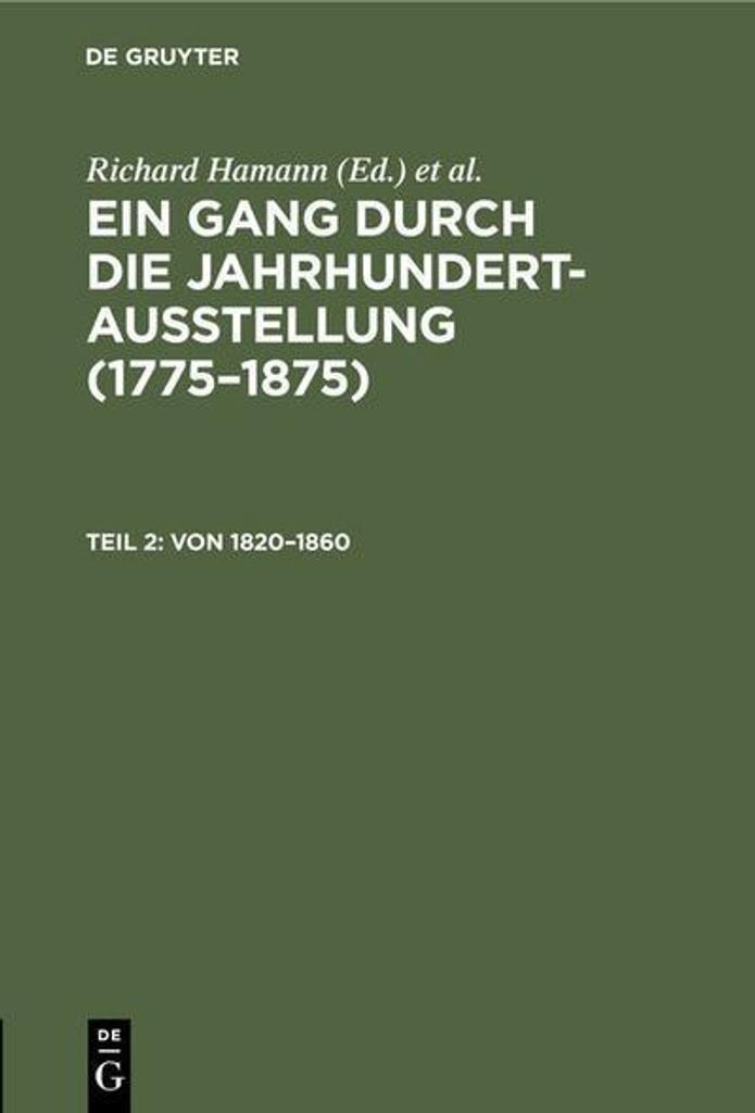 Von 1820-1860