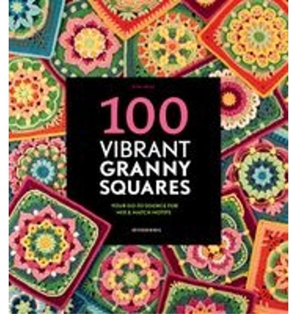 100 Vibrant Granny Squares Produktbild 