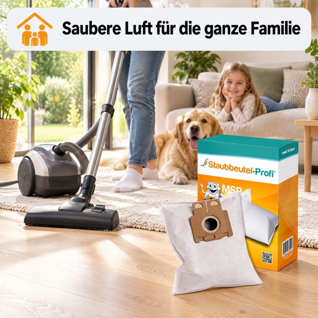 10 Staubsaugerbeutel MSP KK passend für Miele Typ K