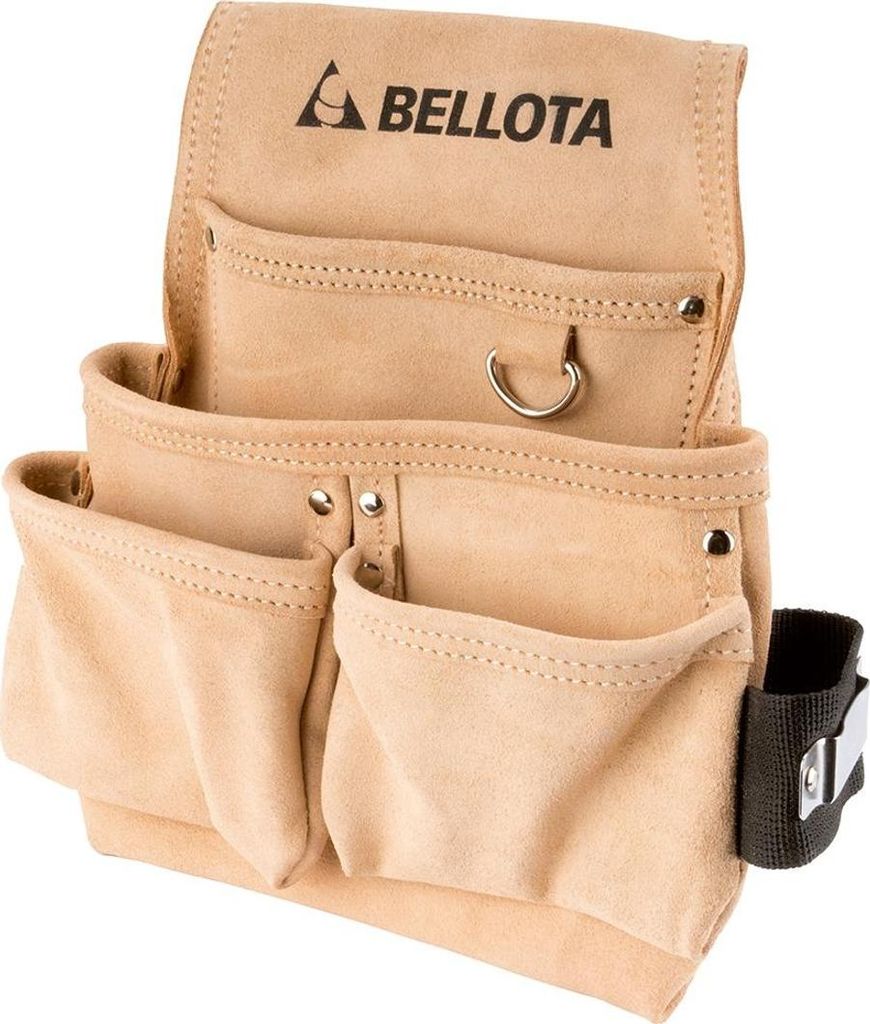 ceinture porte-outils bellota, cuir, 4 poches Image du produit 